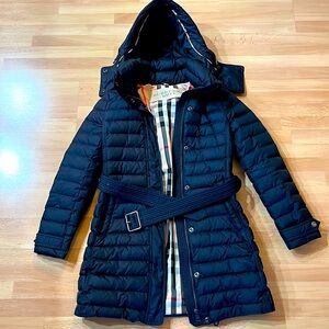 Burberry Brit Puffer Coat - Like New!